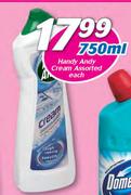 Handy Andy Cream Assorted-750ml