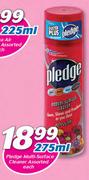 Pledge Multi Surface Cleaner Assorted-275ml