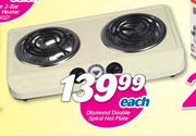 Diamond Double Spiral Hot Plate