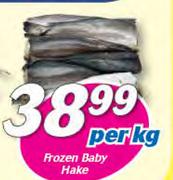 Frozen Baby Hake-Per Kg
