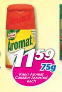 Knorr Aromat Canister Assorted-75gm Each