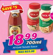 All Gold Tomato Sauce-700ml1