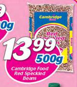 Cambridge Food Red Speckled Beans-500gm