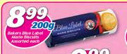 Bakers Blue Label Marie Biscuits Assorted-200gm 