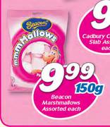 Beacon Marshmallow Assorted-150gm