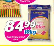 Cambridge Food Rice-10Kg