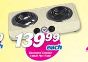 Diamond Double Spiral Hot Plate