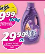Sta-Soft Fabric Softener Assorted-2Ltr