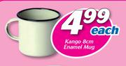 Kango 8cm Enamel Mug