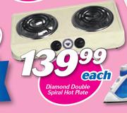 Diamond Double Spiral Hot Plate