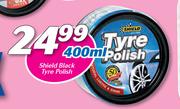 Shield Black Tyre Polish-400ml