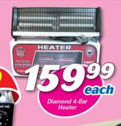 Diamond 4-Bar Heater