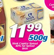 Stork Country Spread 40% Fat Spread Brick-500gm