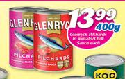 Glenryck Pilchards In Tomato/Chilli Sauce-400gm Each