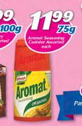 Aromat Seasoning Canister Assorted-75g Each