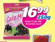 Safari Cake Mix Assorted-250gm