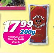 Royal Baking Powder Refill Pouch-200gm