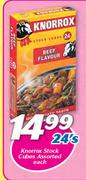 Knorrox Stock Cubes Assorted 24's