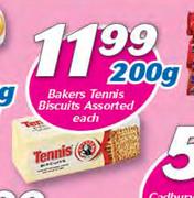 Bakers Tennis Biscuits Assorted-200gm