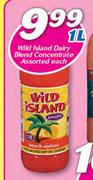 Wild Island Dairy Blend Concentrate Assorted-1Ltr
