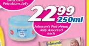 Johnson's Petroleum Jelly Assorted-250ml
