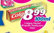 Colgate Herbal(Propolis Toothpaste Only)-100ml