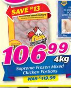Supreme Frozen Mixed Chicken Portions-4Kg