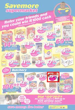 Cambridge Food : Savemore Supermarket (26 May - 8 June 2017), page 1