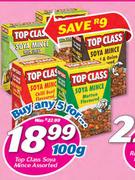 Top Class Soya Mince Assorted-5 x 100g