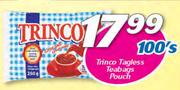 Trinco Tagless Teabags Pouch-100's