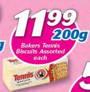 Bakers Tennis Biscuits Assorted-200g