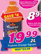 Fruitree Orange Squash-2Ltr