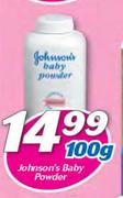 Johnsons Baby Powder-100g