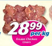 Frozen Chicken Livers-Per Kg