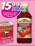 Welligton's New Recipe Tomato Sauce-700ml