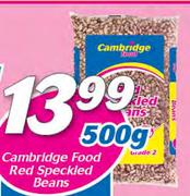 Cambridge Red Speckled Beans-500G