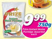 Prize Instant Maize Porridge Assorted-750g