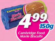 Cambridge Food Marie Biscuits-150g