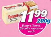 1Bakers Tennis Biscuits Assorted-200g