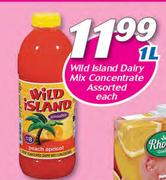 Wild Island Dairy Mix Concentrate Assorted-1Ktr Each