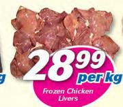 Frozen Chicken Livers-Per Kg