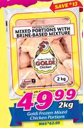 Goldi Frozen Mixed Chicken Portions-2Kg
