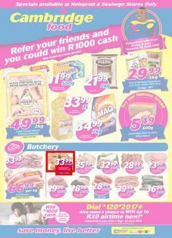 Cambridge Food : Witbank (9 June - 20 June 2017), page 1