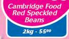 Cambridge Food Red Speckeled Beans-2Kg