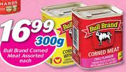Bull Brand Corned Meat Assorted-300g Each