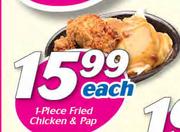 1 Piece Fried Chicken & Pap-Each