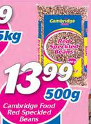 Cambridge Food Red Speckeled Beans-500g