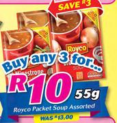 Royco Packet Soup Assorted-3x55g