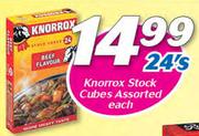 Knorrox Stock Cubes Assorted-24's Pack