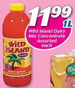 Wild Island Dairy Mix Concentrate Assorted-1Ltr